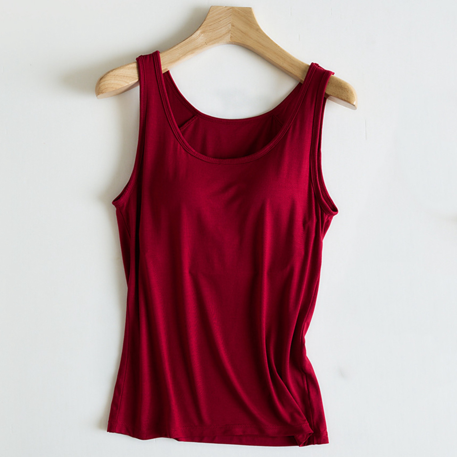 thumbnail image 5 of Camiseta sin costuras tipo bralette para mujer: copas incorporadas, diseño sin costuras, ligera para el uso diario., 5 of 8